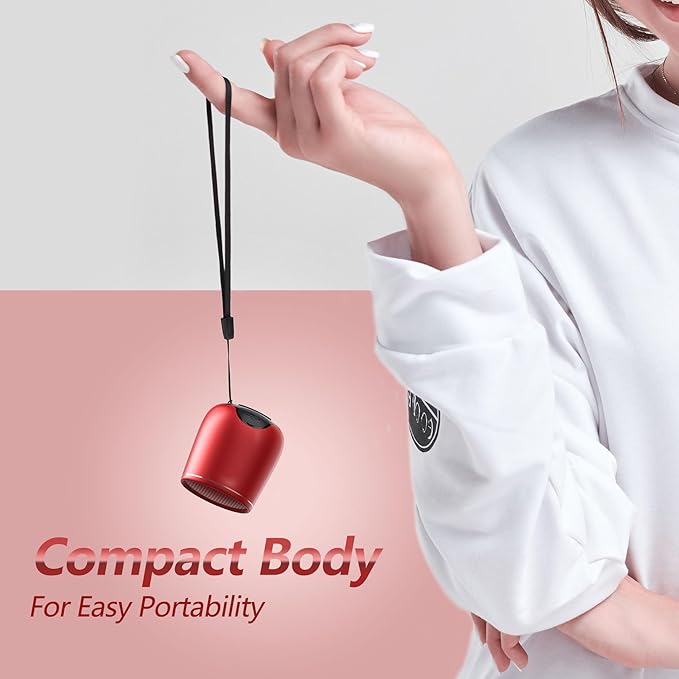 INSMY Small Bluetooth Speaker, Waterproof Mini Portable Wireless Speaker - Image 4