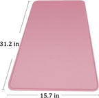 Large Mouse Pad with Stitched Edges, Durable Non-Slip Natural Rubber Base - Image 6