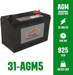 Interstate Batteries Marine Deep Cycle Battery 12V 100Ah 925CCA Pure Matrix - Image 4