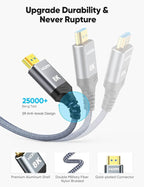 Highwings Long 8K Fiber Optic HDMI Cable 50 FT, 2.1 Unidirectional 48Gbps - Image 5