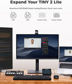 OBSBOT Tiny 2 Lite 4K Webcam for PC, AI Tracking PTZ Streaming Camera - Image 9