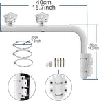 WiTi Heavy Duty Dual Mount 40CM Arm Bracket - Image 4