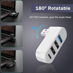 VIENON 4-Port USB 3.0 Hub, USB Splitter - Image 3