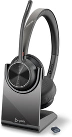 Poly Voyager 4320 UC Wireless Headset & Charge Stand by Poly