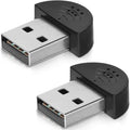 KISEER 2 Pcs USB 2.0 Mini Microphone, Laptop/Desktop PC Plug and Play by KISEER