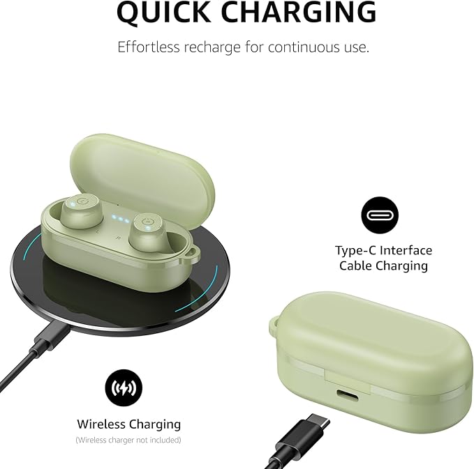 TOZO T10 Bluetooth 5.3 Wireless Earbuds, Deep Bass Stereo, 55H Playtime - Image 7