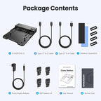 GRAUGEAR SATA SSD/HDD to M.2 NVMe Docking Station, USB-C 10Gbps Clone Station - Image 9
