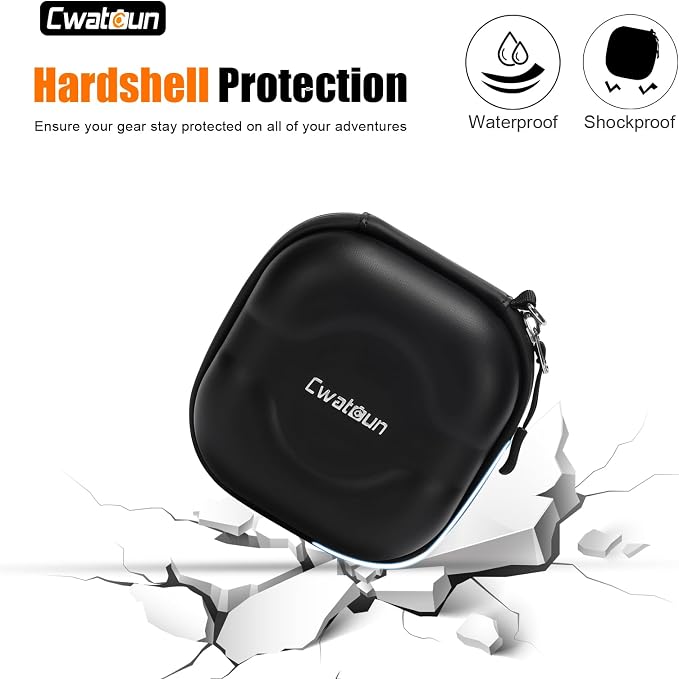 Cwatcun Hard Shell Lens Filter Case, Camera Filter Case - Image 3