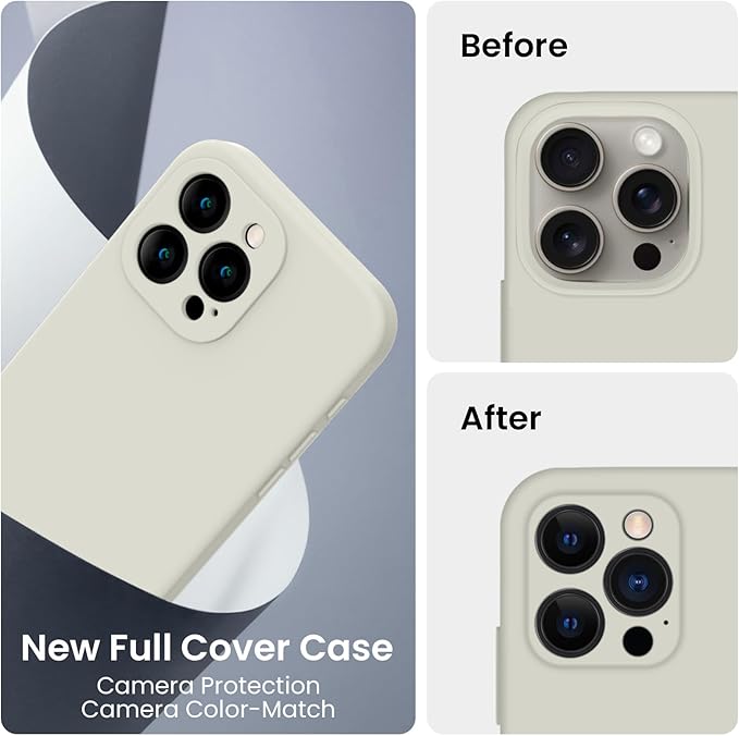 FireNova Designed for iPhone 15 Pro Max Case, Silicone Upgraded Phone Case with - Image 3