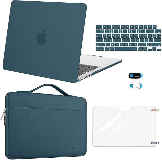 MOSISO Compatible with MacBook Air 13 inch Case 2025 2024 2023 2022 M4 A3240 M3 by MOSISO