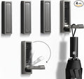 Folding Wall Hooks, 4 Pack Rustproof Zinc Alloy Folding Coat Hooks, Heavy Duty by Unknown