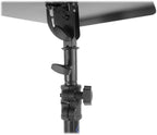 Rockville RLS68 Dual-Tray Laptop/Tablet Stand, Adjustable Height, - Image 6