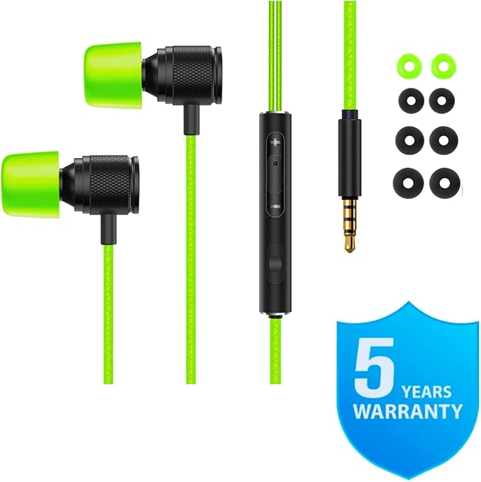 LUDOS Ultra Wired Earbuds in-Ear Headphones, 5 Years Warranty, Earphones - Image 6