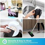 HOMEXCEL Black Microfiber Cleaning Cloth, 12 Pack Premium Microfiber Towels - Image 5