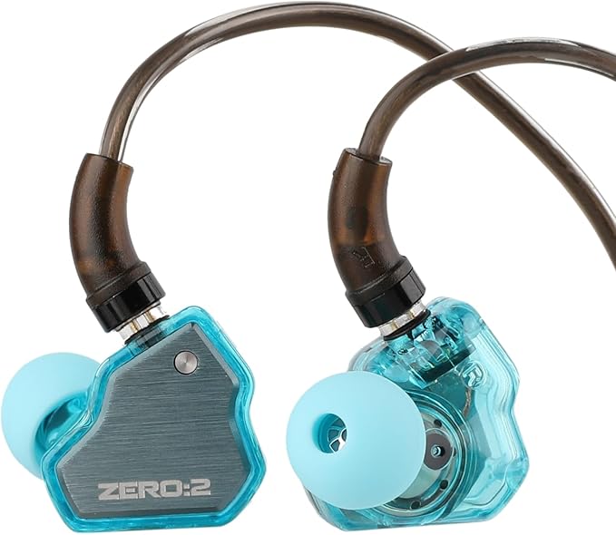 Linsoul 7Hz x Crinacle Zero:2 in Ear Monitor, Updated 10mm Dynamic Driver IEM by Linsoul
