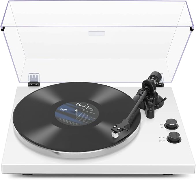 Record Player Turntables with Wireless Output Connectivity Vinyls Players by Retrolife