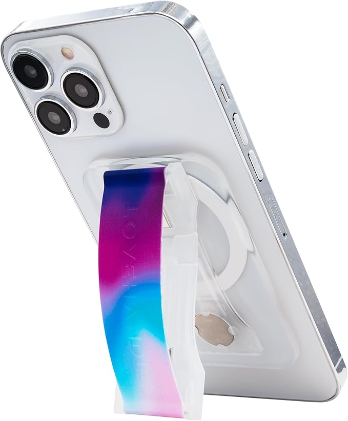 LoveHandle PRO MagSafe Compatible Magnetic Phone Grip w/Kickstand - Image 2