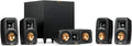Klipsch Black Reference Theater Pack 5.1 Surround Sound System by Klipsch