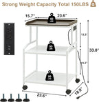 Lauren&Harold 34'' Printer Stand - Image 9