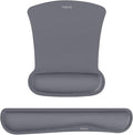 MOSISO Wrist Rest Support for Mouse Pad & Keyboard Set, Ergonomic Mousepad by MOSISO