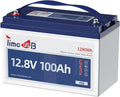 12V 100Ah Pro LiFePO4 Battery, Grade A Battery Cells, Group 31 Deep Cycle by Timeusb
