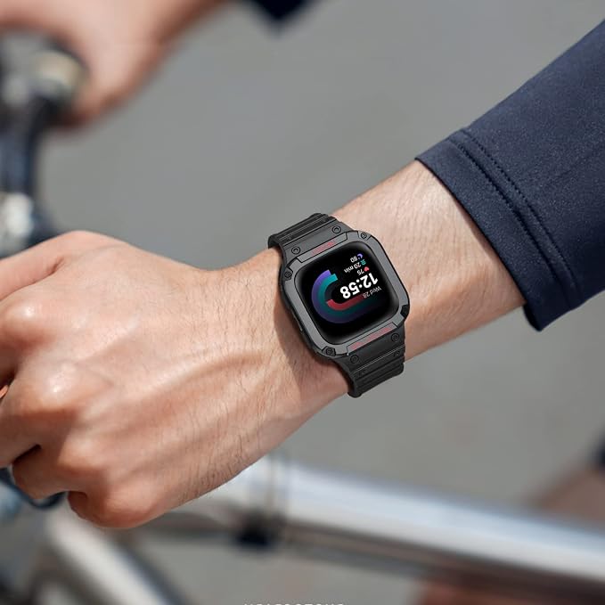 FINTIE Bands with Case Compatible with Fitbit Versa 4/3/2/1/Versa Lite/Fitbit - Image 8
