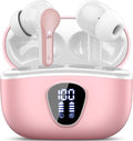 Wireless Earbuds, IP7 Waterproof in Ear Earphones, LED Display Ear buds by BESNOOW