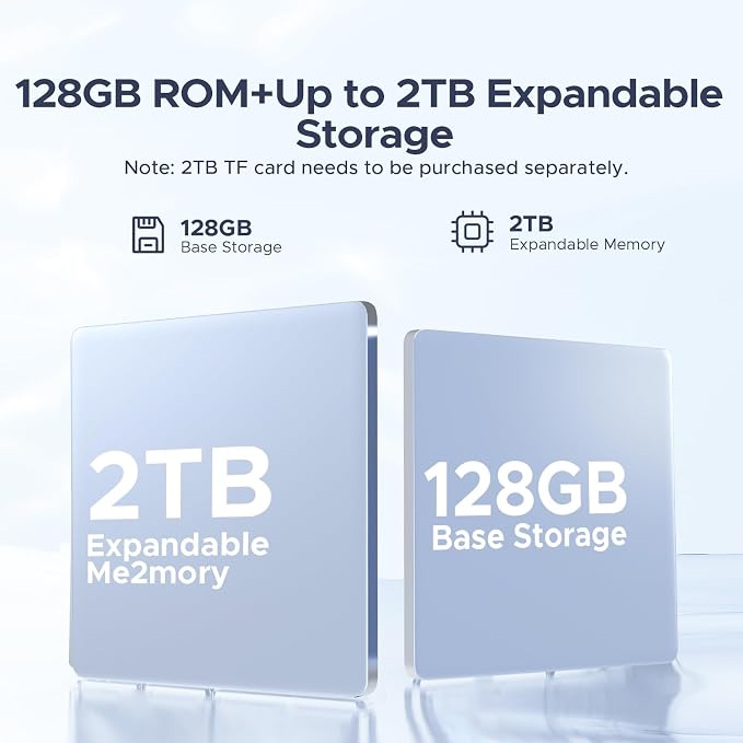 DOOGEE U10 10 inch Tablet with Keyboard, Android 15 Tablet 16GB+128GB/2TB Expand - Image 5