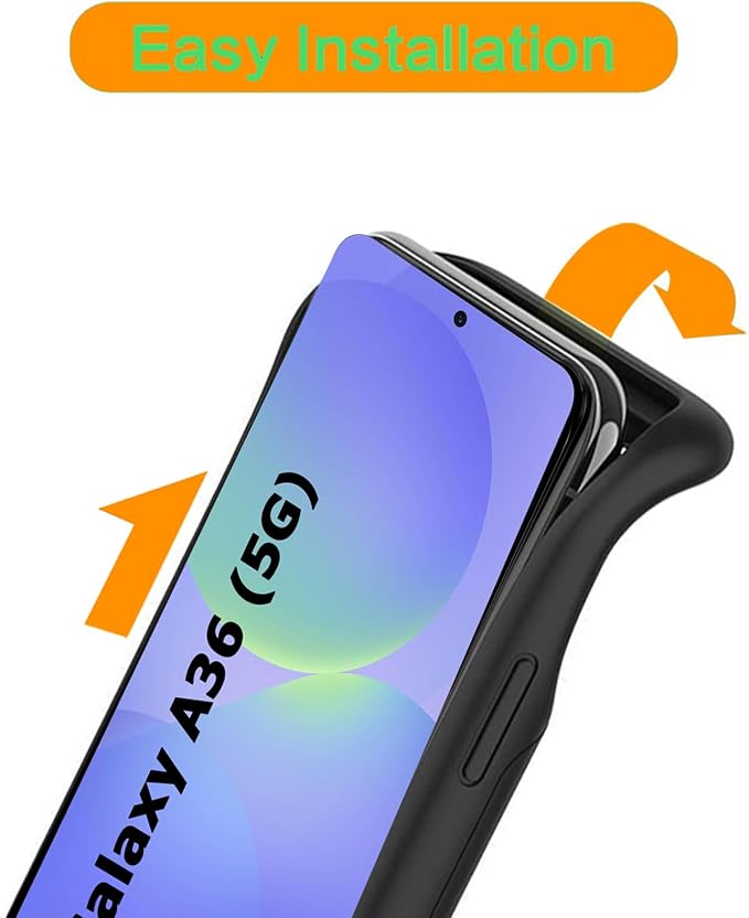 Battery Case for Galaxy A36/A56, Enhanced 10000mAh Portable Protective Wireless - Image 5