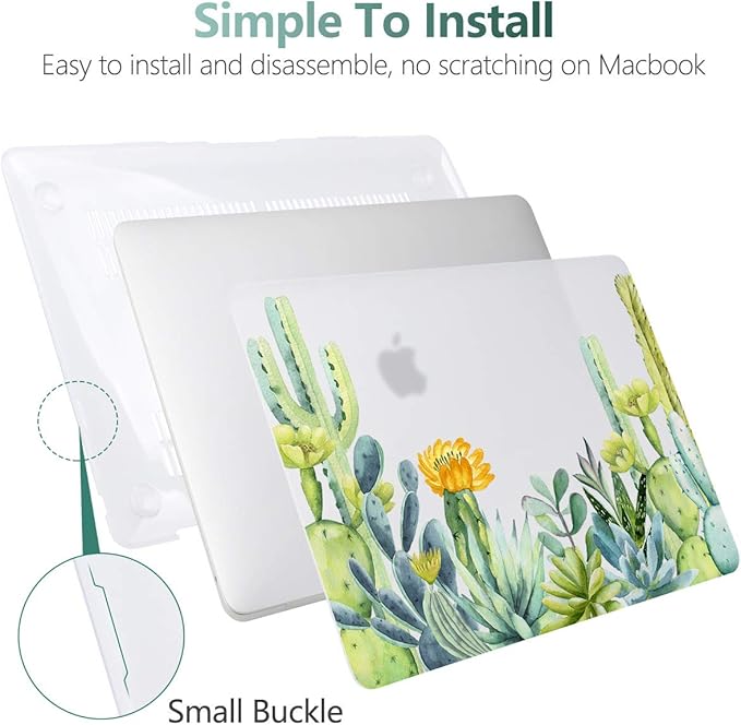 Batianda Case for MacBook Air 13 Inch M1 2020 2019 2018 Release Model A2337 - Image 5