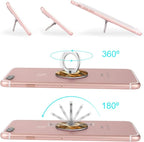 Bonoma Finger Ring Stand, 3 Pack Bling 360 Degree Rotation Phone Ring Stand - Image 4