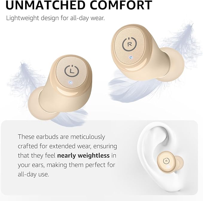 TOZO T10 Wireless Earbuds Bluetooth 5.3 Headphones, App Customize EQ, Ergonomic - Image 4