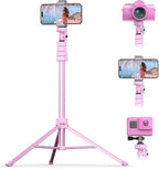 UBeesize 62" Phone Tripod & Selfie Stick, Camera Tripod Stand by UBeesize