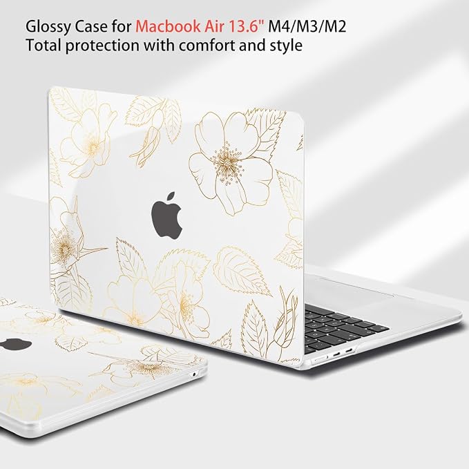 Teryeefi for MacBook Air 13.6 inch Case M4 M3 M2 2022 2023 2024 2025 Model - Image 4