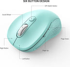 WisFox 2.4G Wireless Mouse for Laptop, Ergonomic Computer Mouse - Image 4
