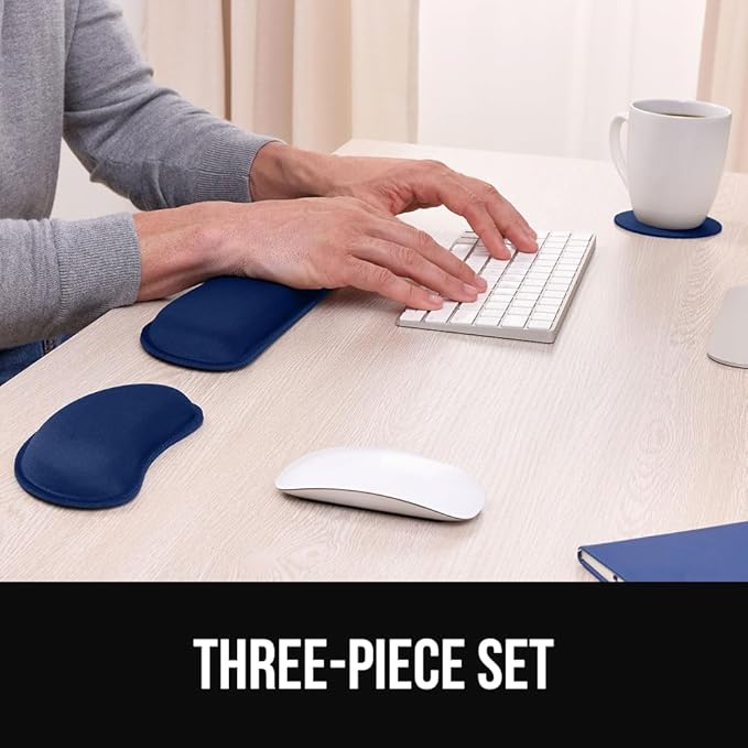 GORILLA GRIP Silky Gel Memory Foam Keyboard Wrist Rest - Image 7
