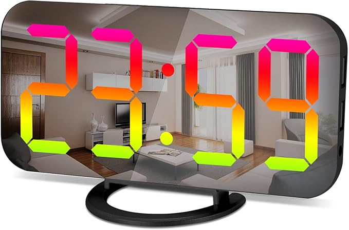 SZELAM LED RGB Digital Alarm Clock, by SZELAM