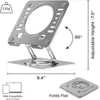 Uncaged Ergonomics Swivel Laptop Stand - Image 2