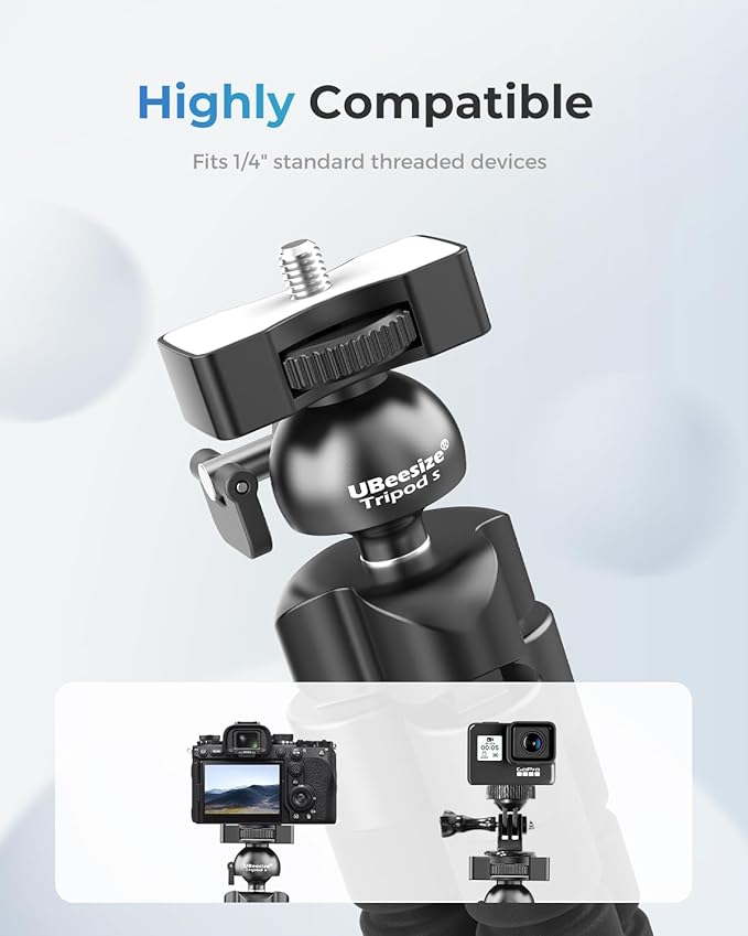 UBeesize Phone Tripod Pro S, Premium Flexible Phone Tripod - Image 2