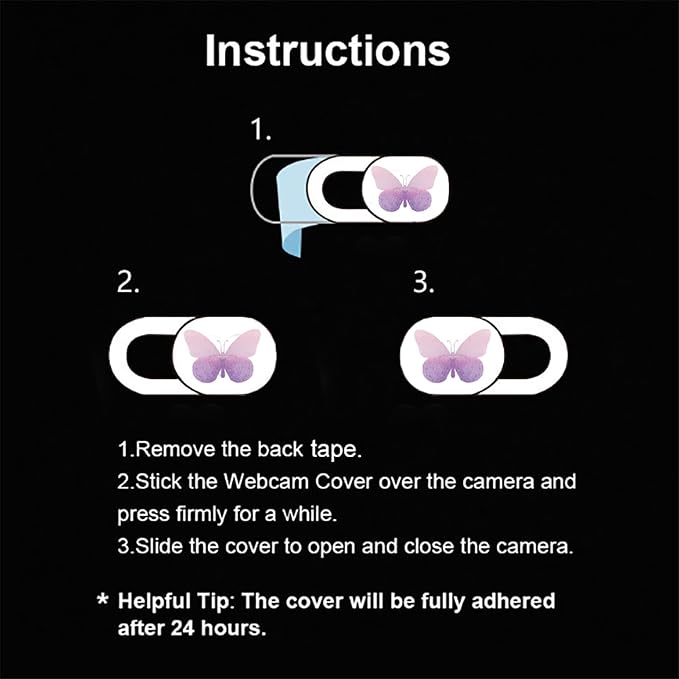 Webcam Cover Slide 6 Packs Ultra-Thin Camera Covers - Image 5
