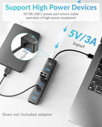 PHIXERO 7 Port USB Hub 3.2 - Image 4