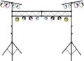 S AFSTAR DJ Light Stand, 14 FT Heavy Duty Metal Lighting Truss System by Safstar