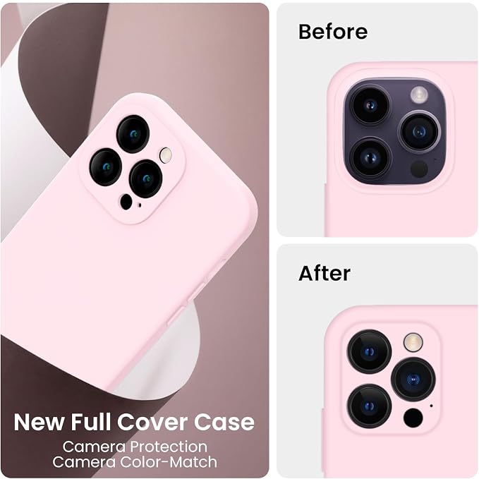 FireNova for iPhone 14 Pro Case, Silicone Upgraded Phone Case with, Soft - Image 3