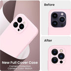 FireNova for iPhone 14 Pro Case, Silicone Upgraded Phone Case with, Soft - Image 3