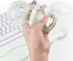 Gel Keyboard and Mouse Wrist Rest, Cute Wrist Support and Arm Support Keyboard - Image 4