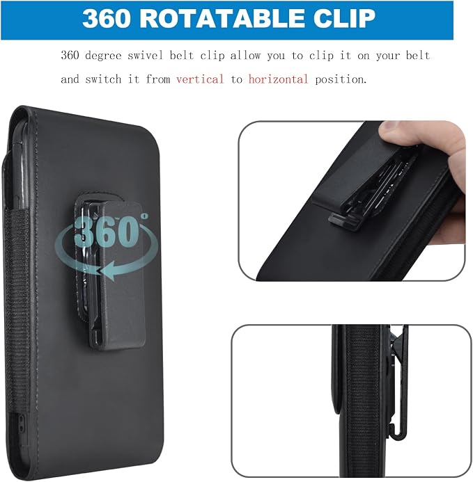 Galaxy S25 Ultra S24 S23 S22 S21 Note 20 Ultra Phone Holster Holder Phone Belt - Image 2