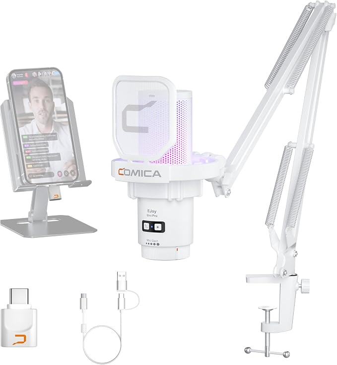 Comica EJoy Uni Pro Wireless USB Condenser Gaming by COMICA