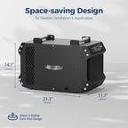 ALORAIR Crawlspace Dehumidifiers, 145 Pint Commercial Dehumidifier - Image 7
