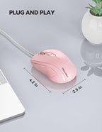 TECKNET USB Wired Mouse, 3600DPI Corded Computer Mouse - Image 5