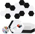 Mollywell Hexagon Acoustic Panels, High Density, Soundproofing, Decorative by Mollywell